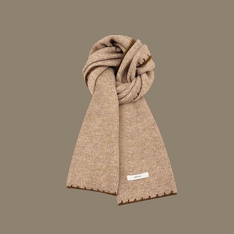 Warm Red Winter Knit Scarf – Festive Holiday Staple