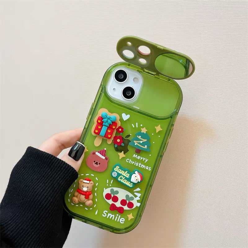 Santa Silicone iPhone Case – 3D Christmas Charm & Fall Protection