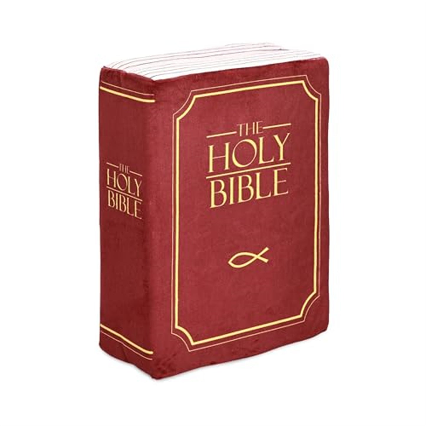 Bible Pillow – Plush Book of Faith for Kids & Home Comfort