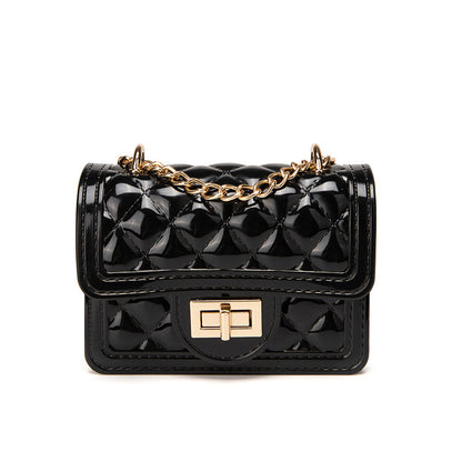Mini Pearl Diamond Chain Bag – Elegant Winter Crossbody Purse