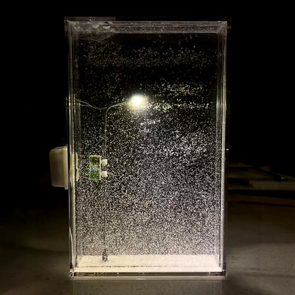 Snowy Night DIY Lamp – Cozy Christmas Glow Kit